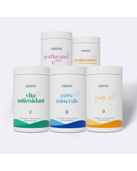 alt USANA Essentials Pack text